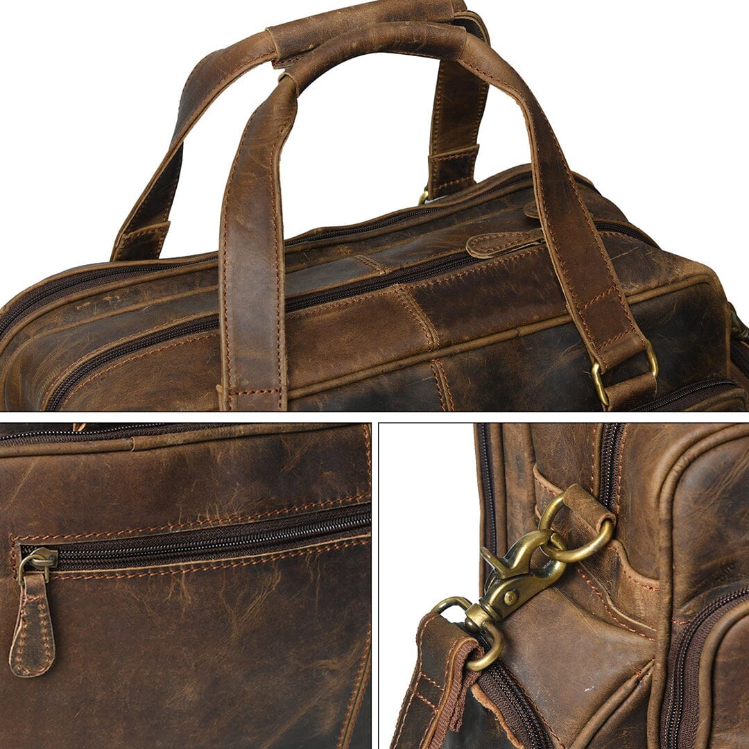 Leather Office Briefcase