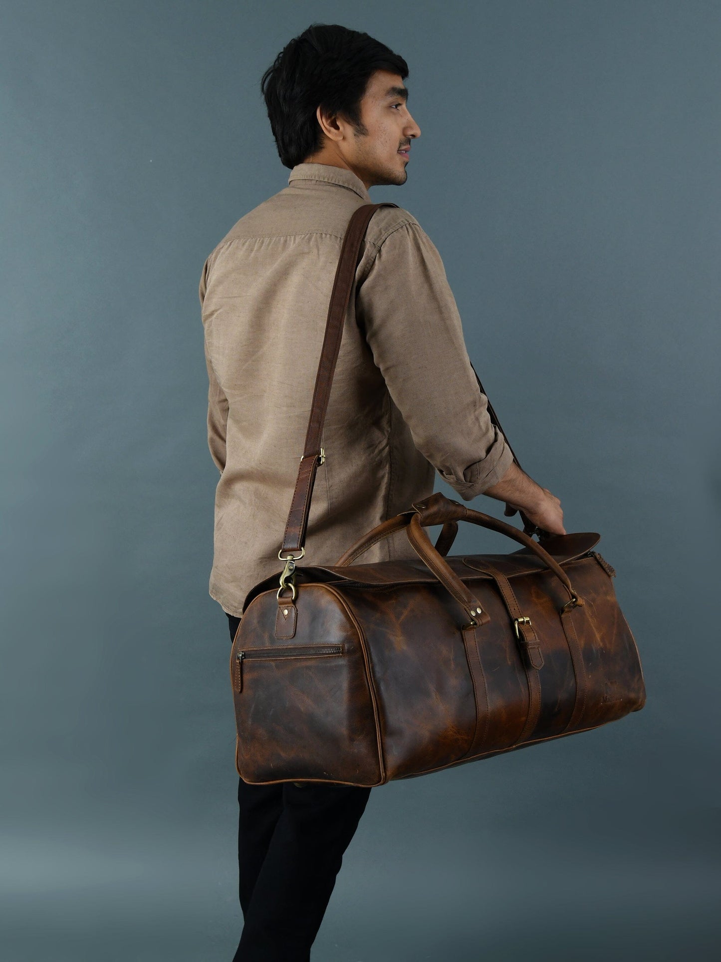 Leather Duffel Bags