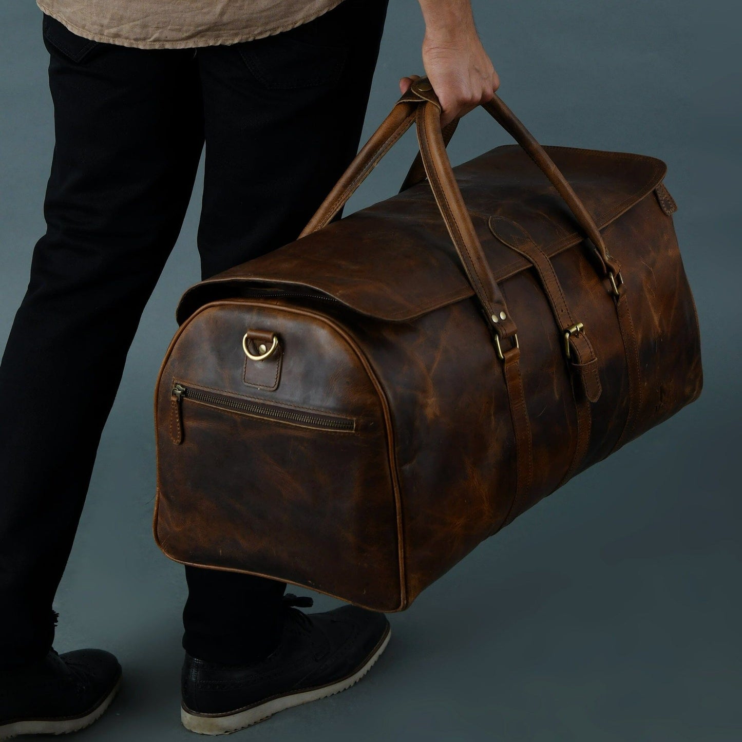 Leather Duffel Bags
