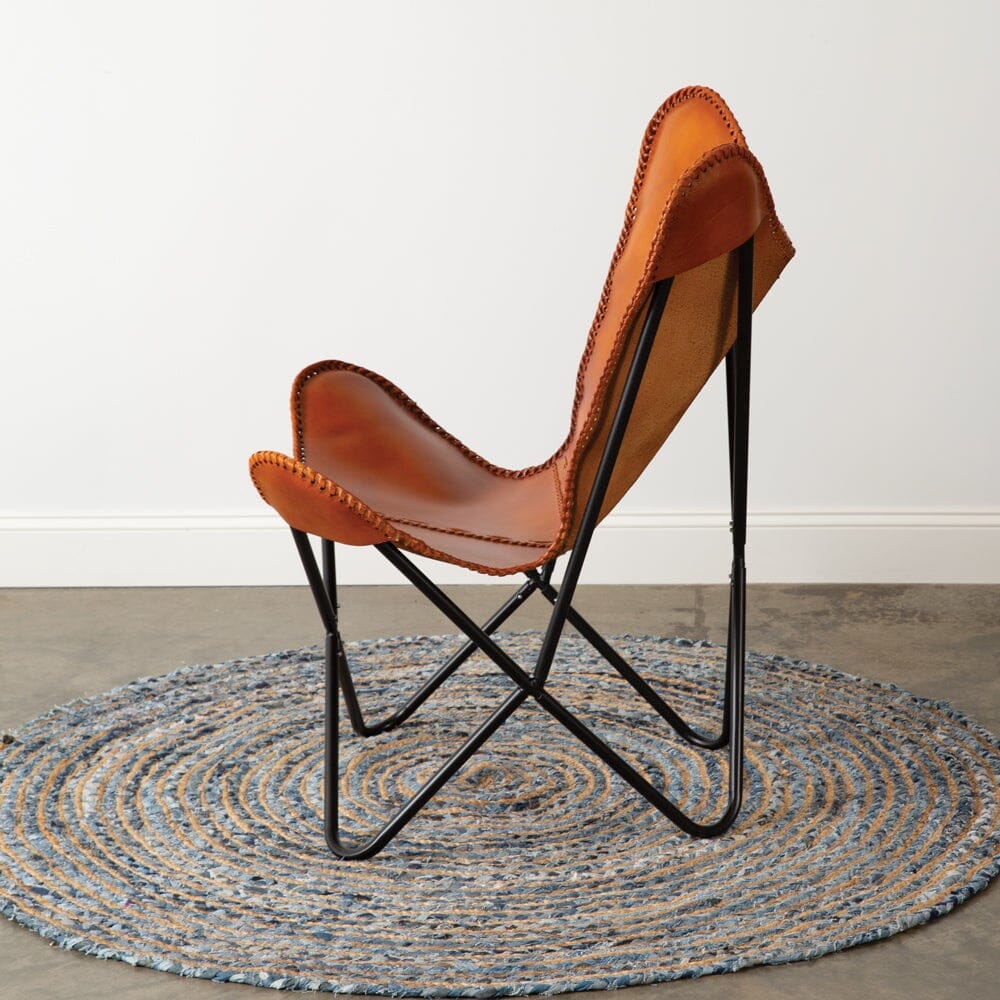 Leather Butterfly Chair