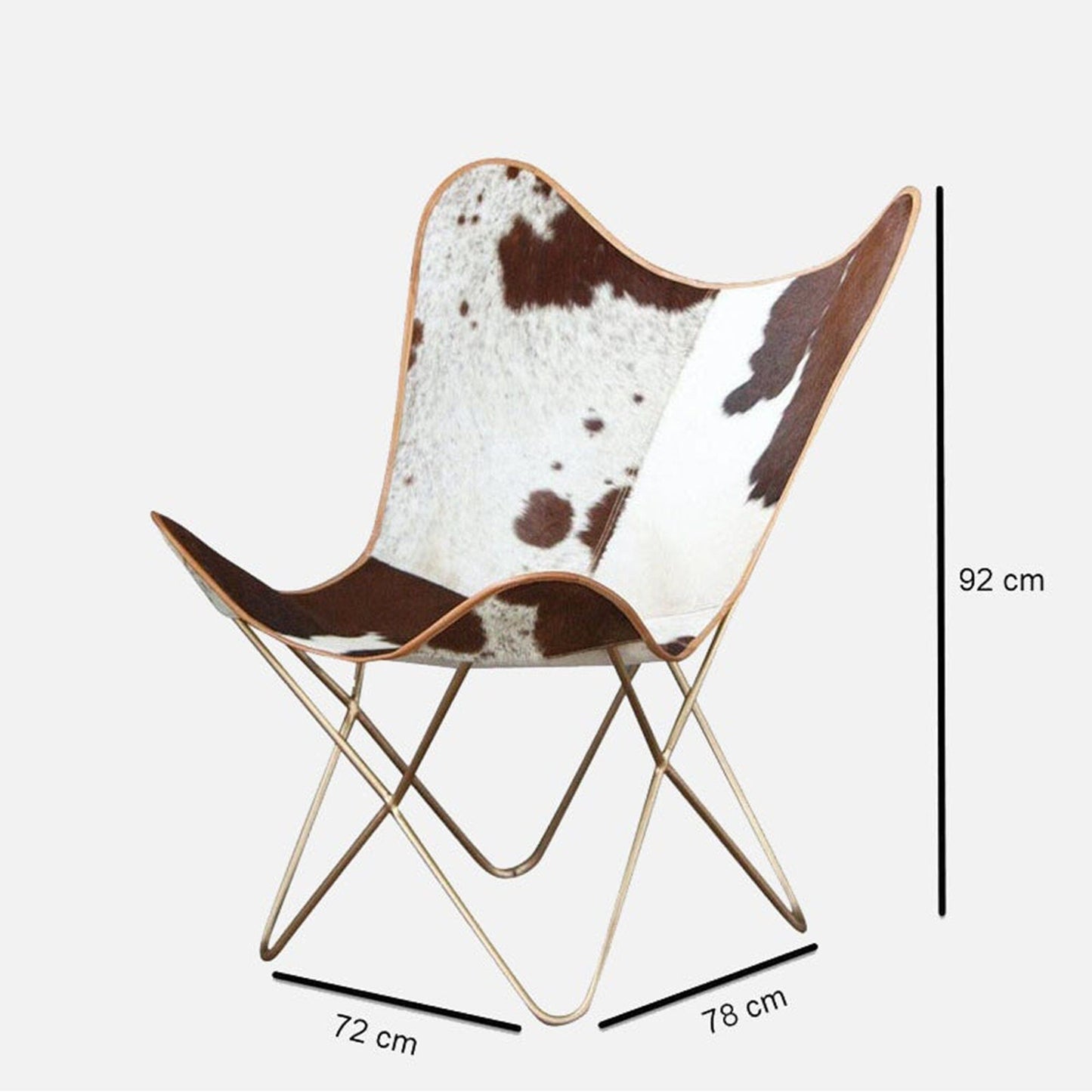 Leather Butterfly Chair
