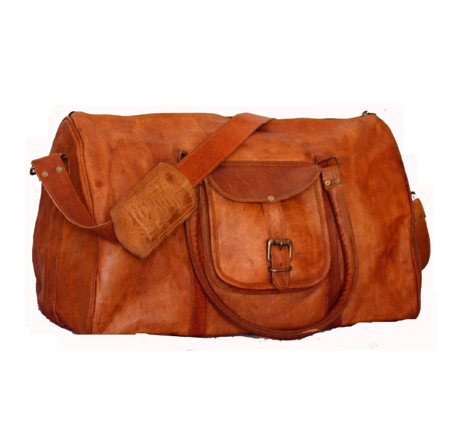 Vintage Leather Travel Weekend Bag Classy Leather Bags