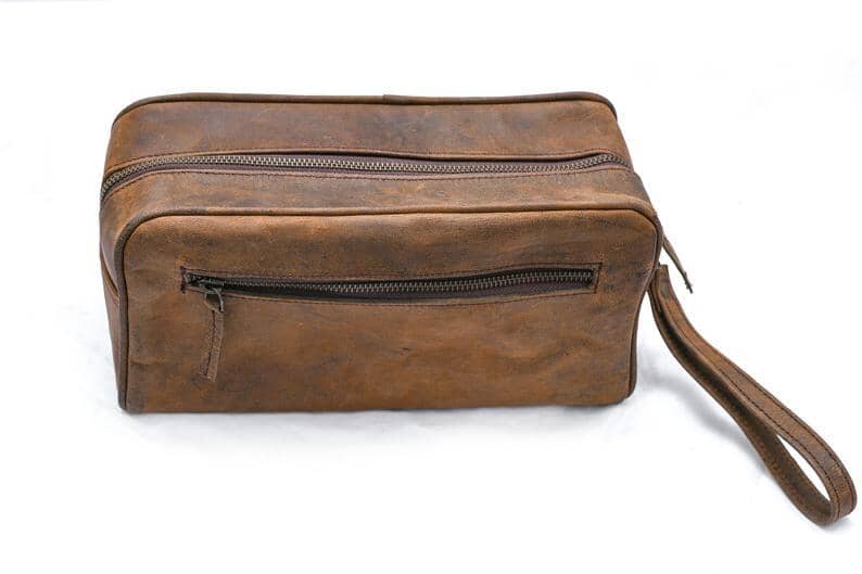 Best Genuine Leather Toiletry Bag in USA
