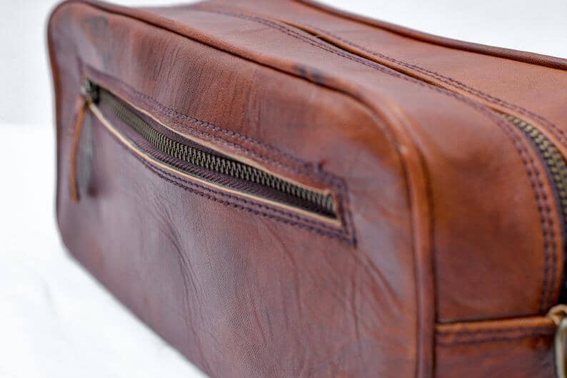 Shop Genuine Leather Toiletry Bag from Classy Leather Bags