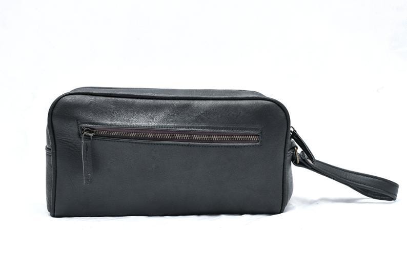 Shop Leather Toiletry Travel Bag from Classy Leather Bags