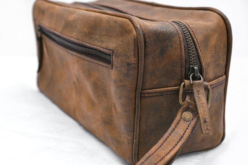 Best Genuine Leather Toiletry Bag in USA