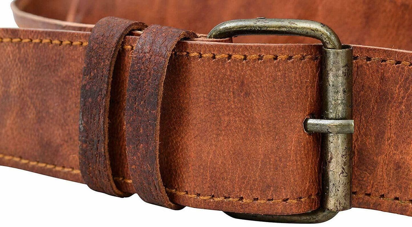 Vintage Brown Handmade Leather Duffle Bag Classy Leather Bags