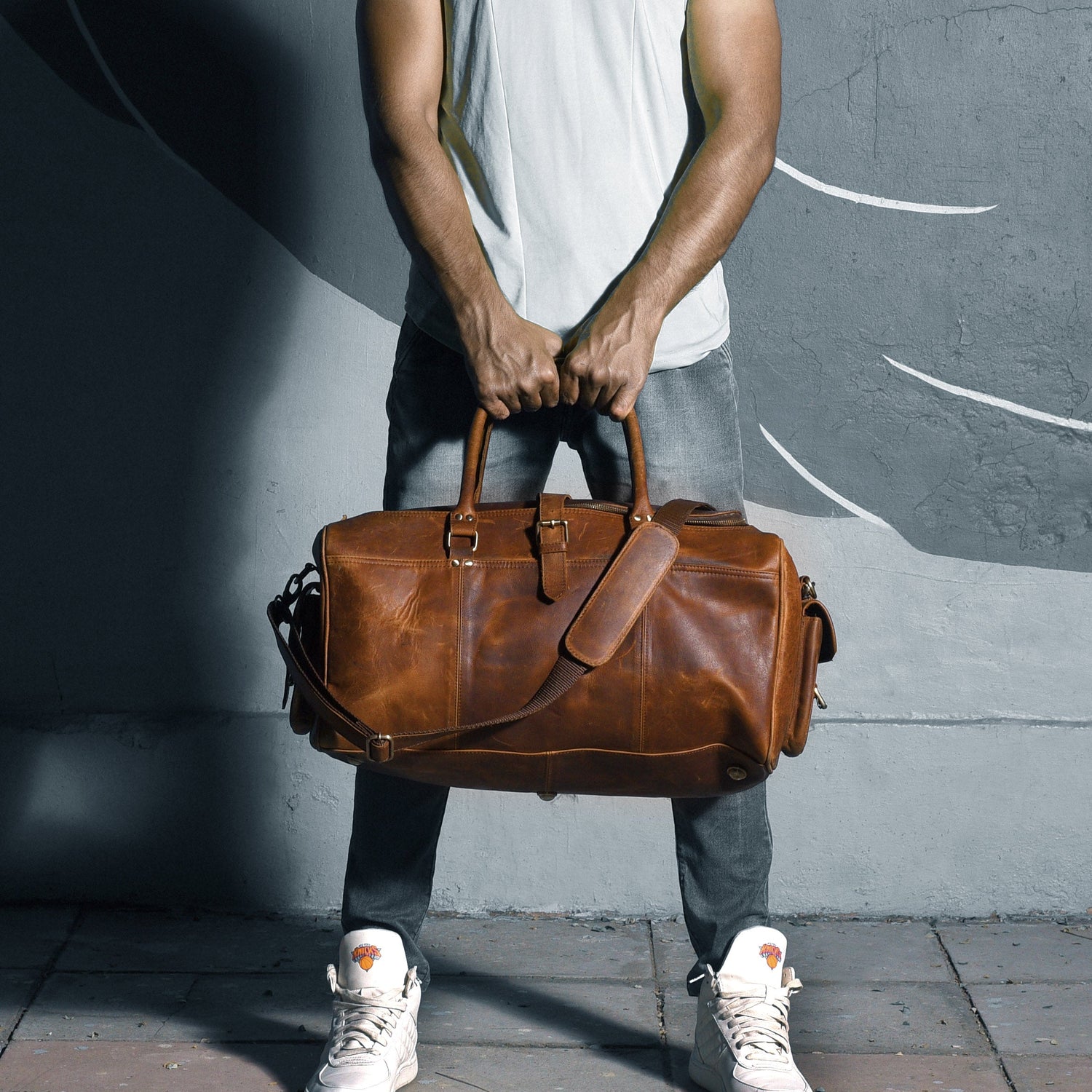 Leather Duffle Bags