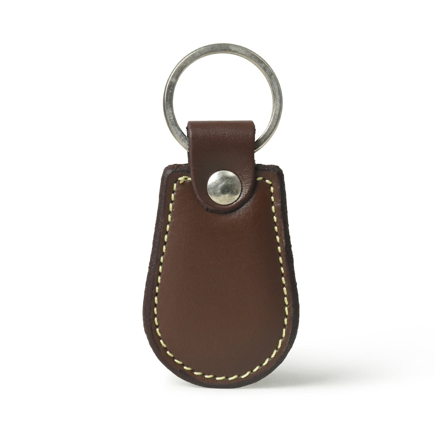 Brown Leather Keyring