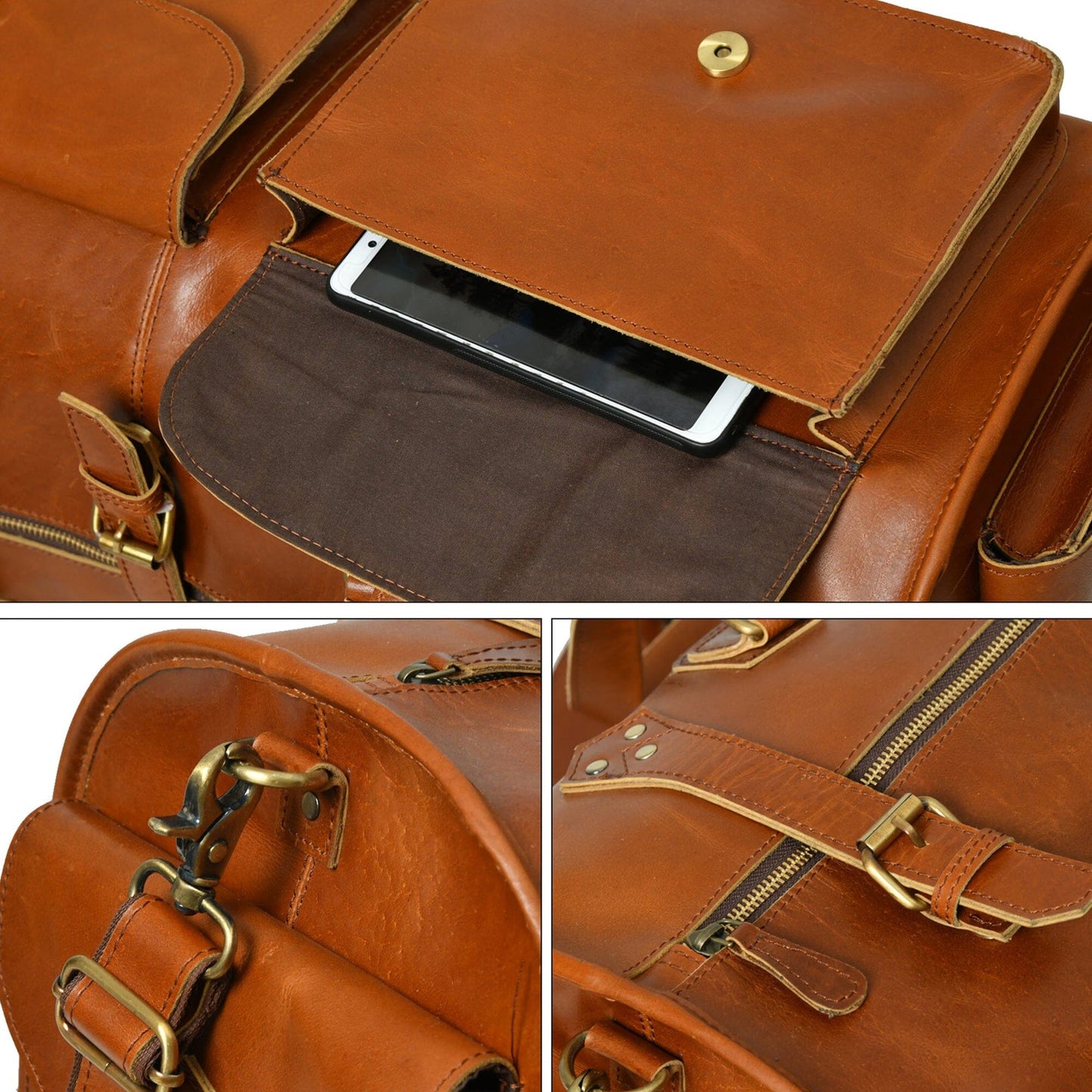 Leather Duffel Bags