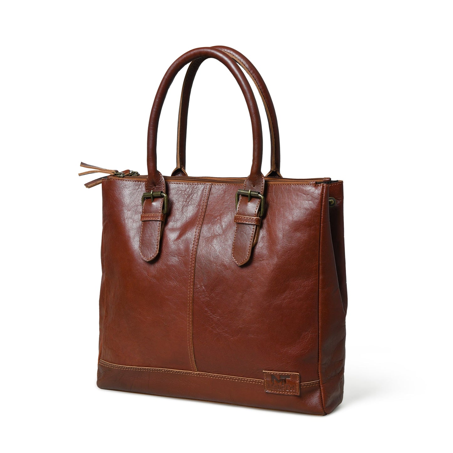 City Chic Cognac Shopper Tote