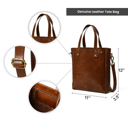 Executive Elegance Crossbody Tote