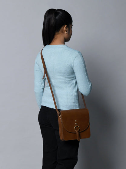 Rich Mocha Elegance Crossbody