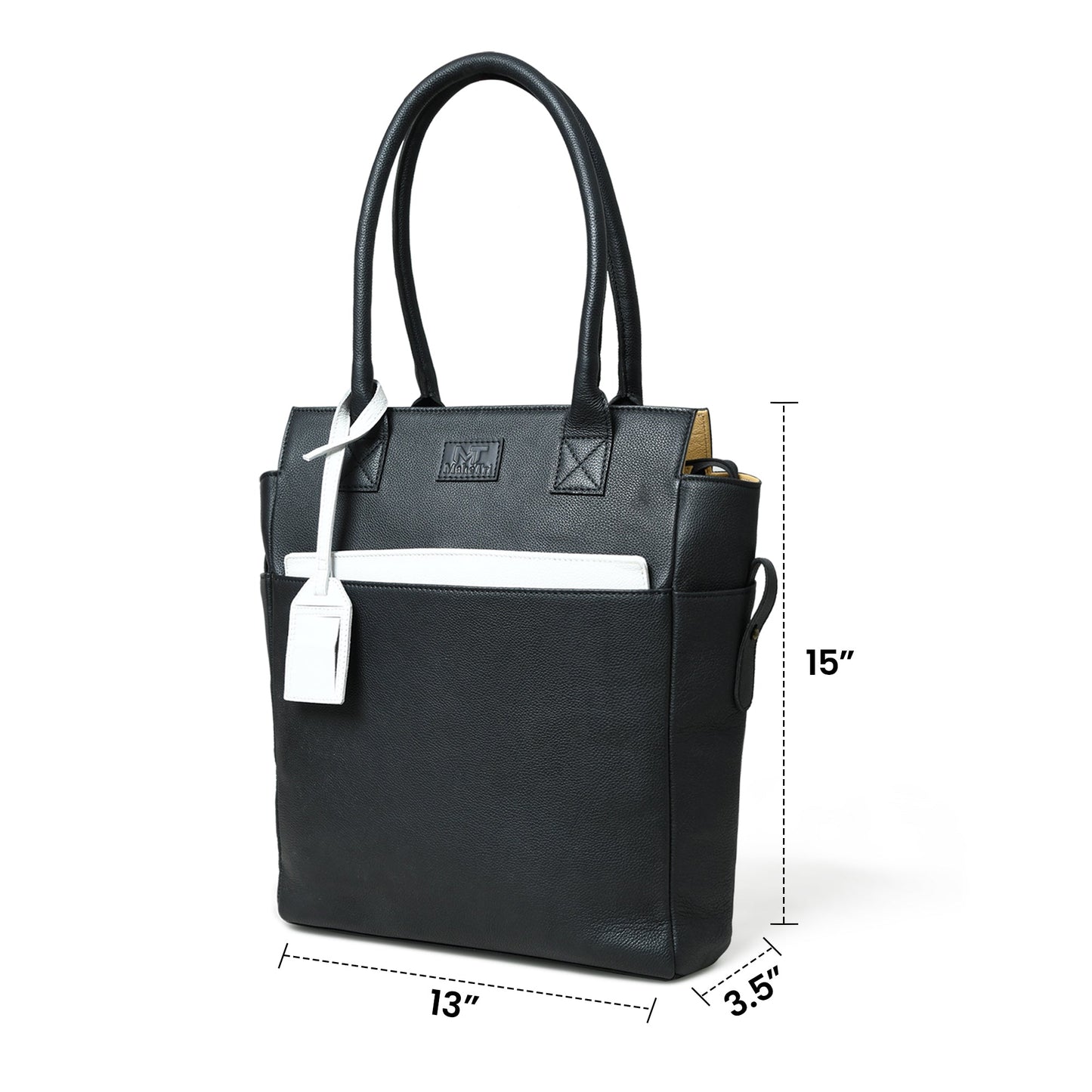 Midnight Elegance Noir Shopper Tote