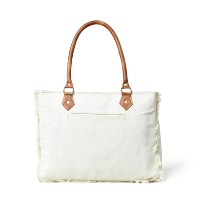 Urban Zigzag Canvas Shopper's Tote