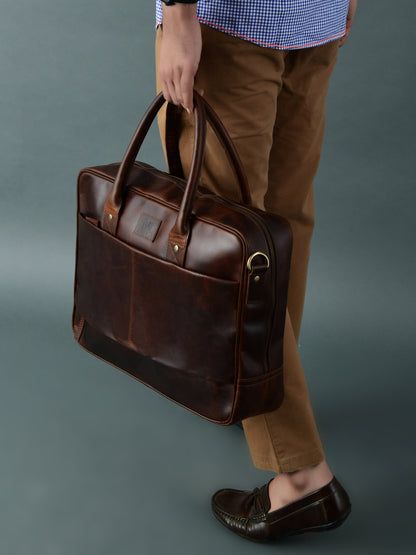 Crimson Contemporary Briefcase