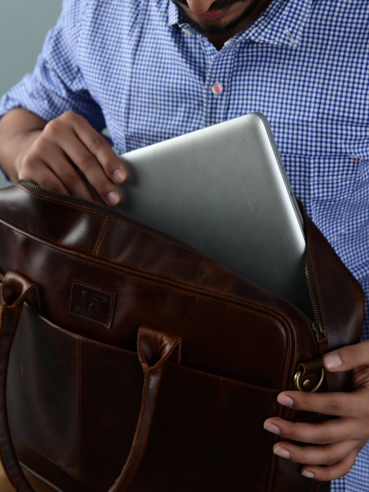 Crimson Contemporary Briefcase