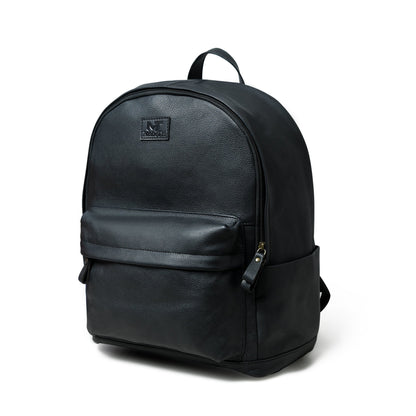 Walter Black Leather Daypack