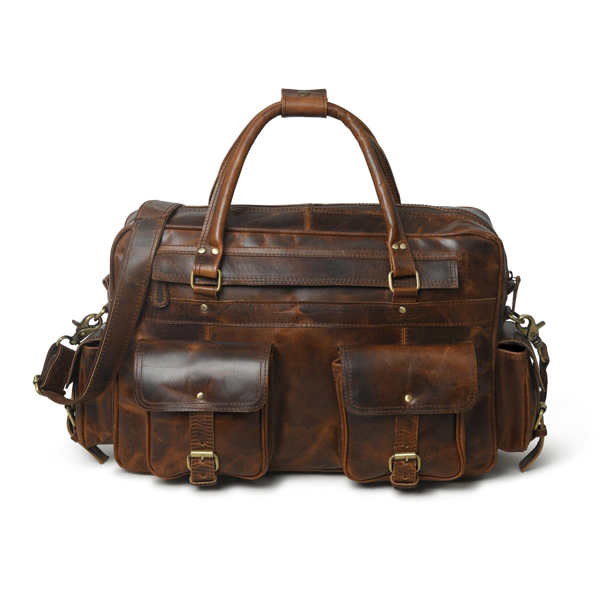 Leather Laptop Briefcase