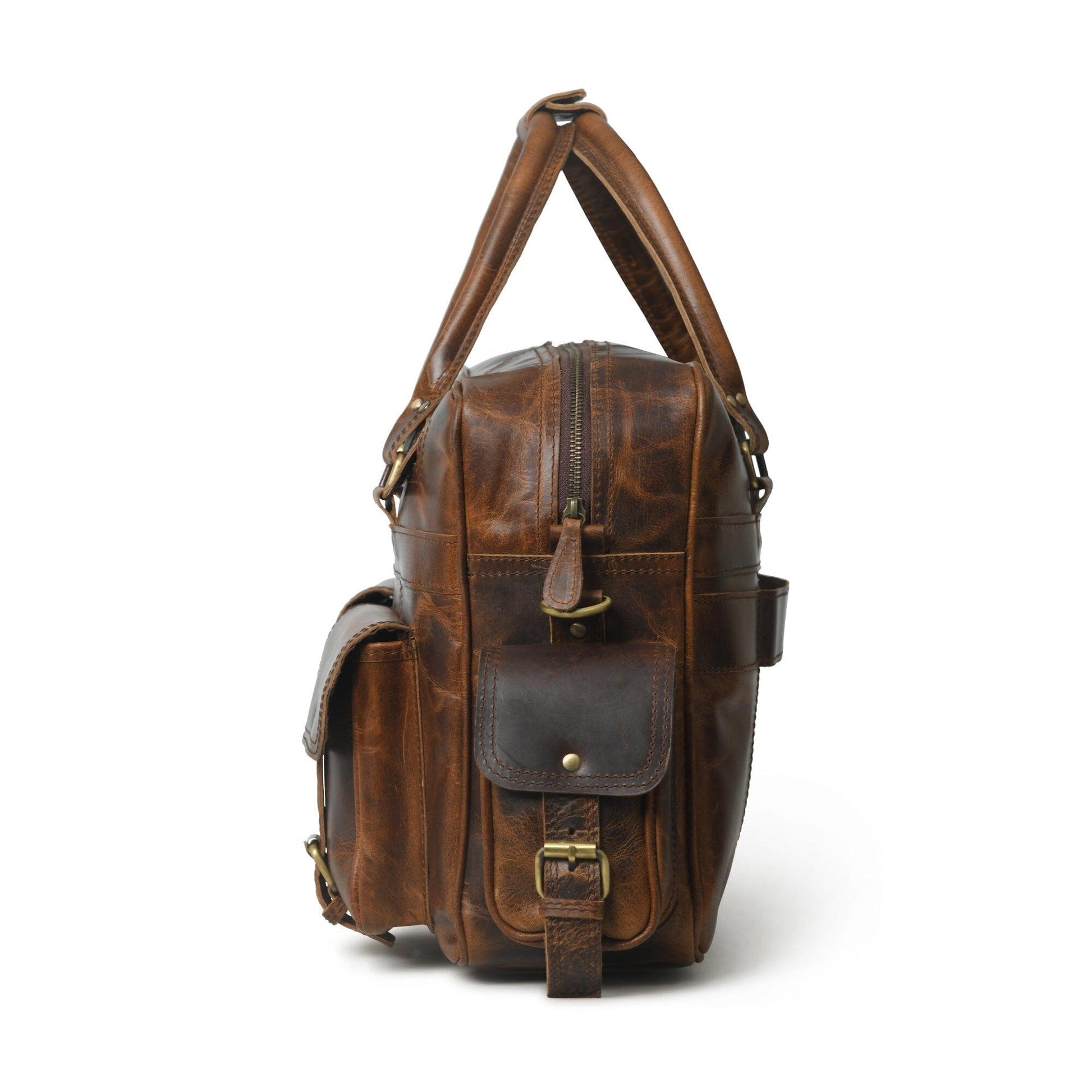 Leather Laptop Briefcase