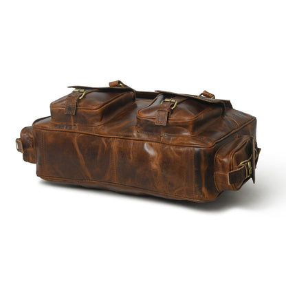Leather Laptop Briefcase