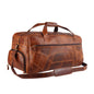 men leather duffle bag