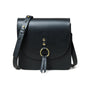 Divine Black Elegance Crossbody Bag