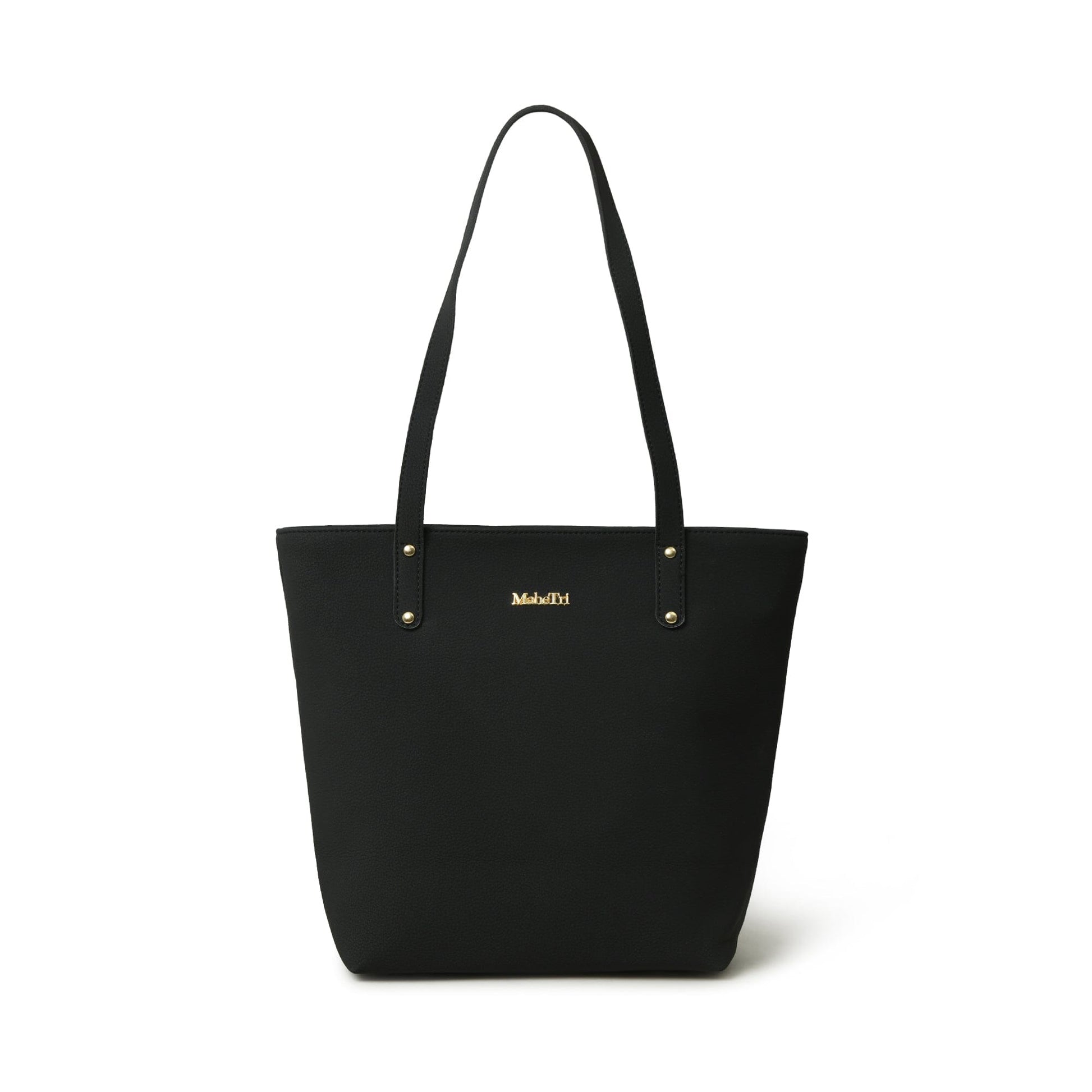 Era Vegan Leather Tote - Midnight Black