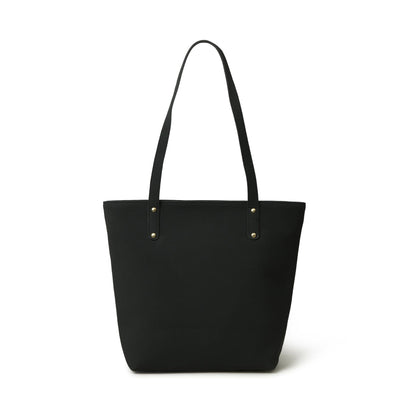 Era Vegan Leather Tote - Midnight Black