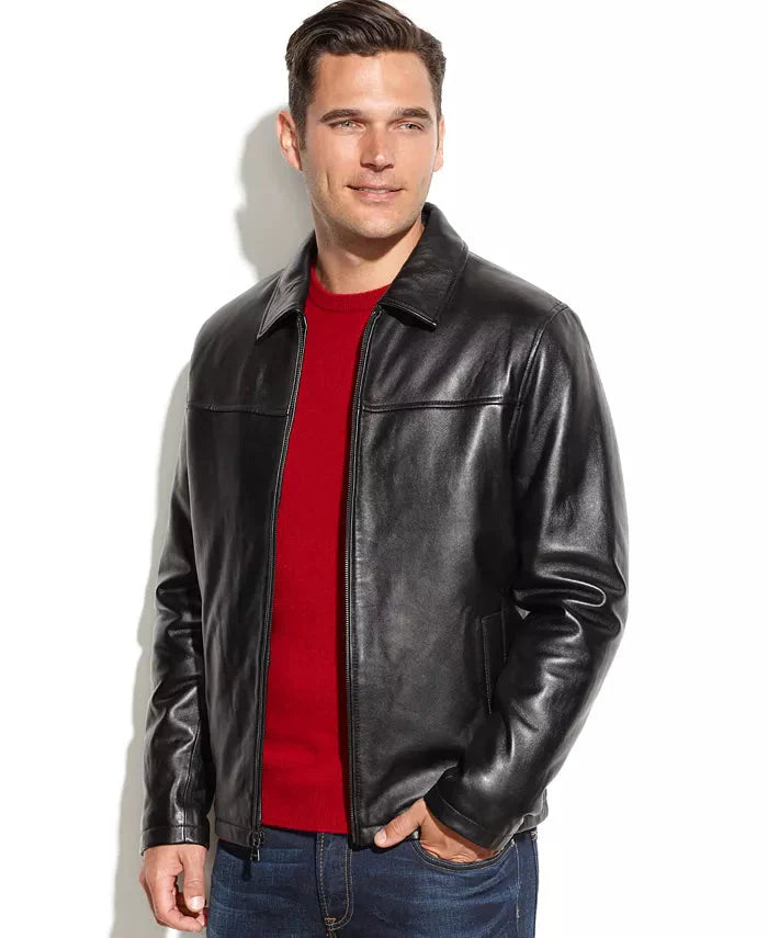 The Wolfman Leather Bomber Jacket