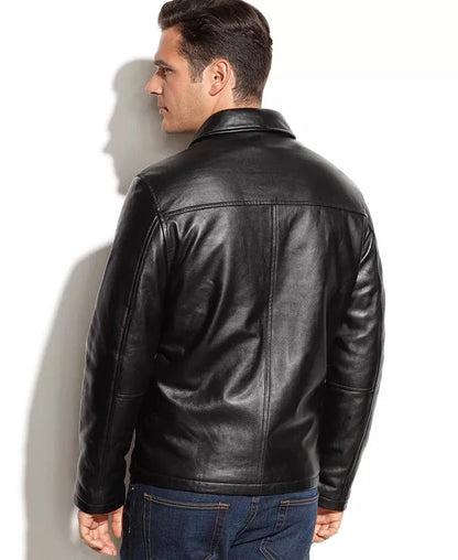 The Wolfman Leather Bomber Jacket