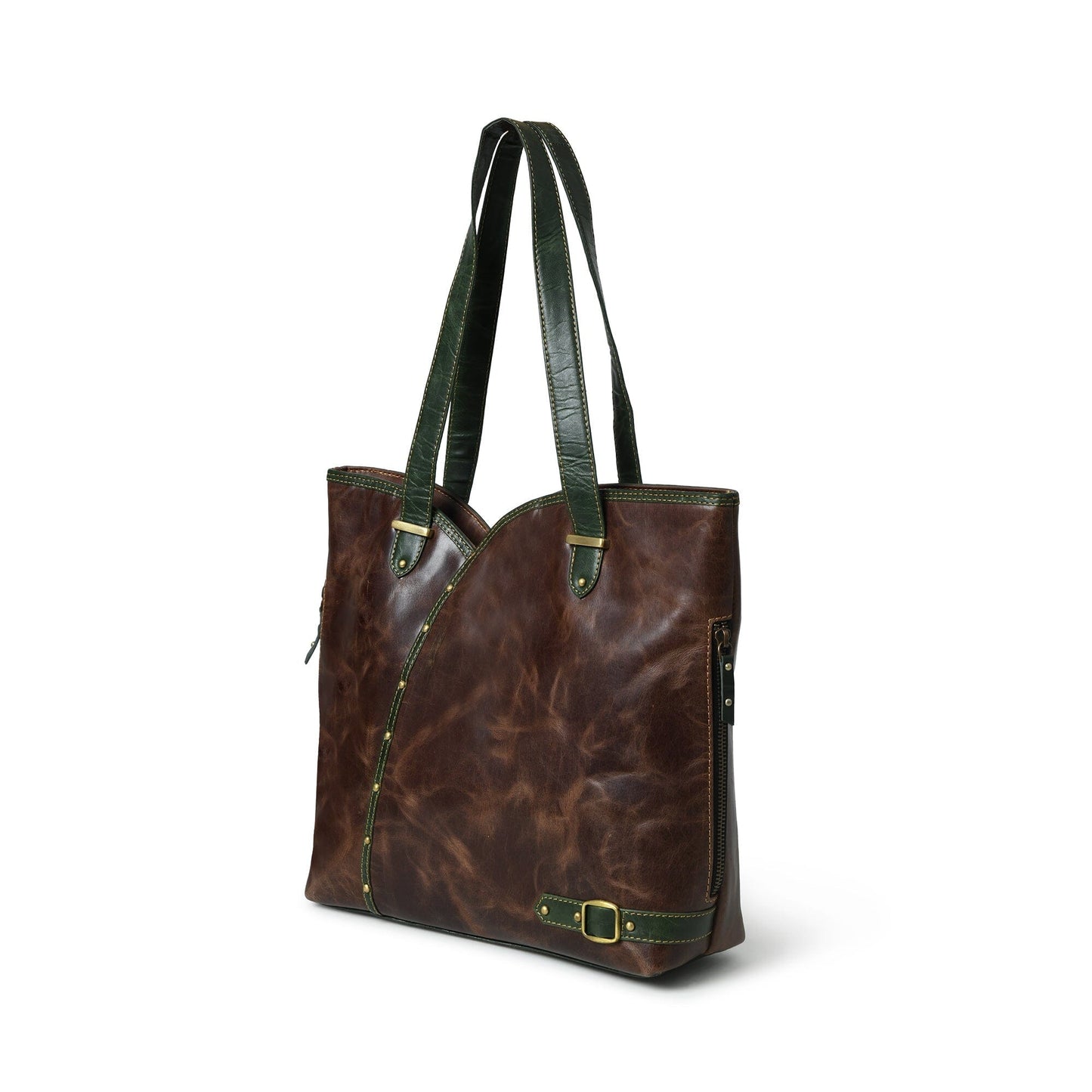 The Riley Handbag - Brown