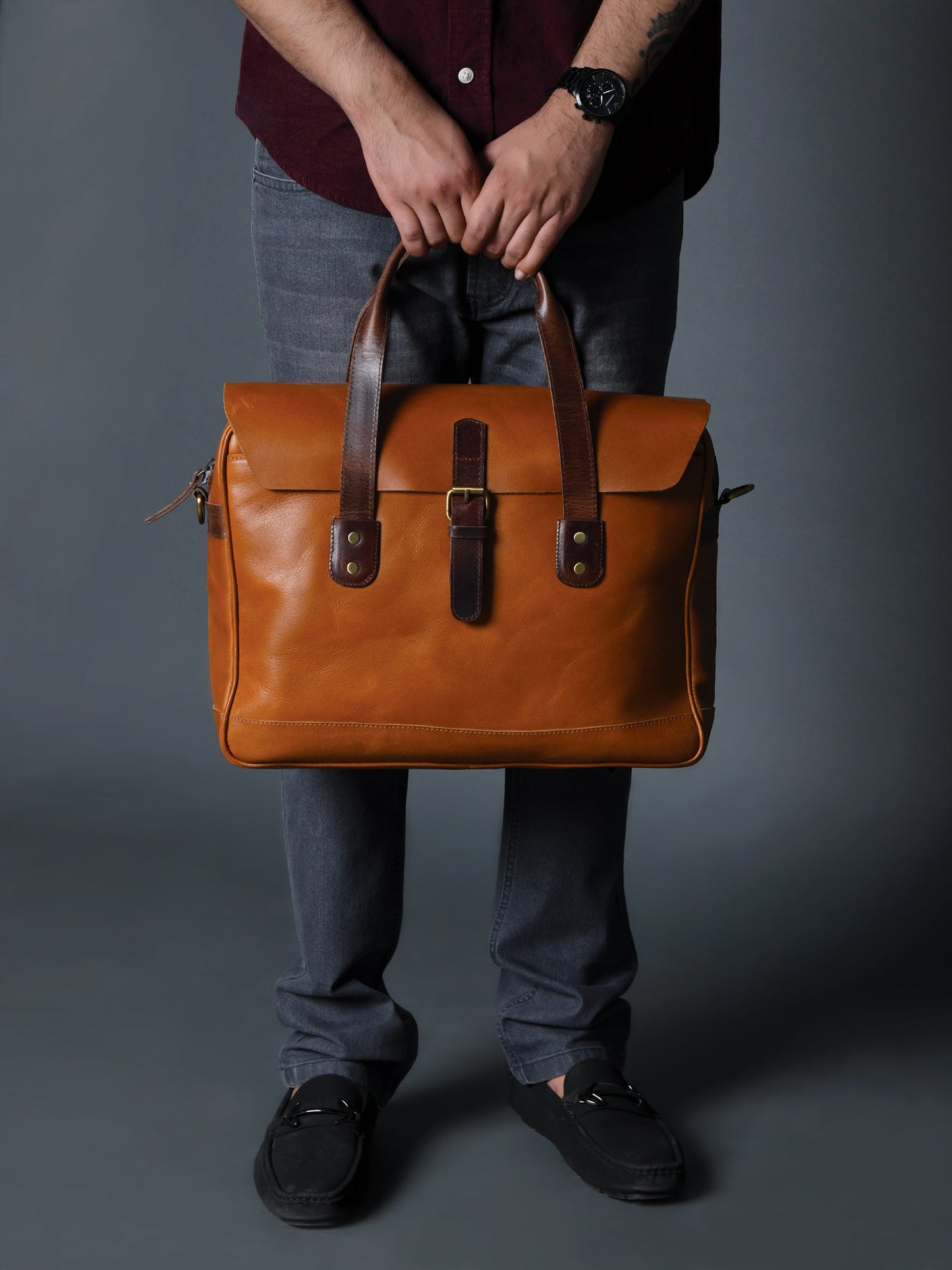 Executive Travel Briefcase Satchel Bag