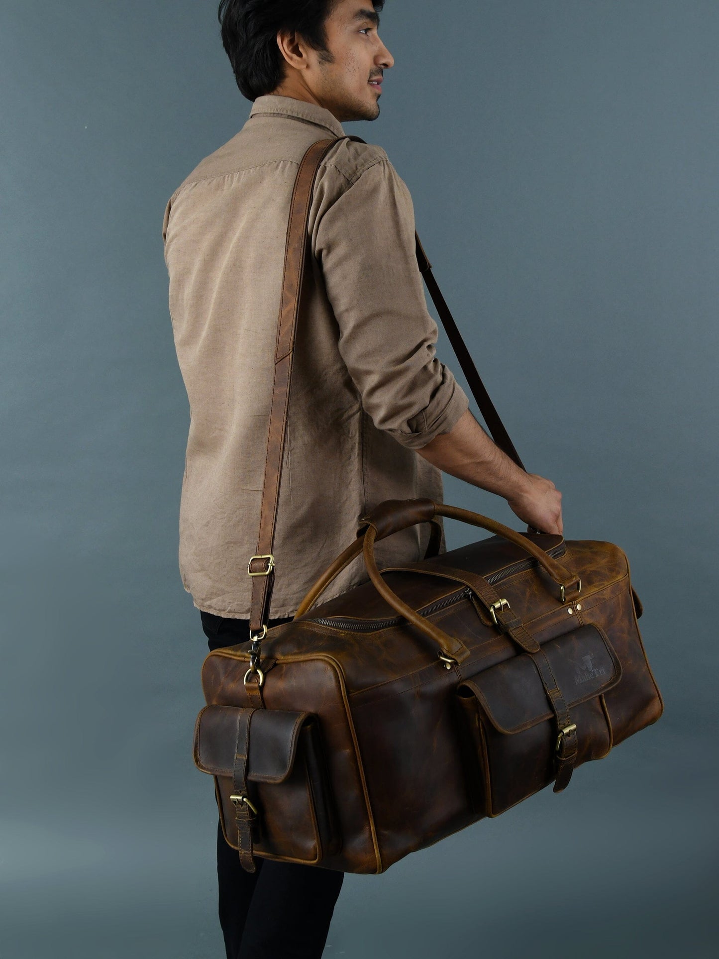 Leather Duffel Bags