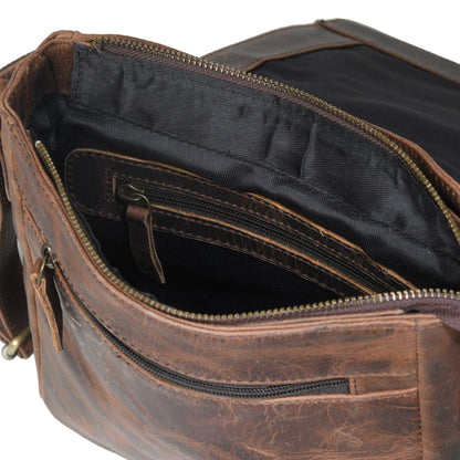 Best Leather Crossbody Messenger Bag for Men and Women in USA