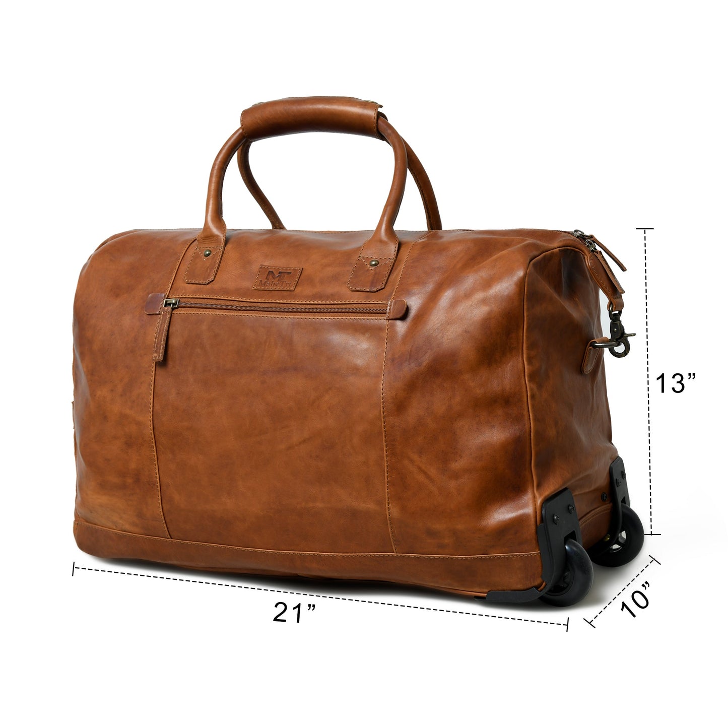 Harbor Leather Trolly Carry-On