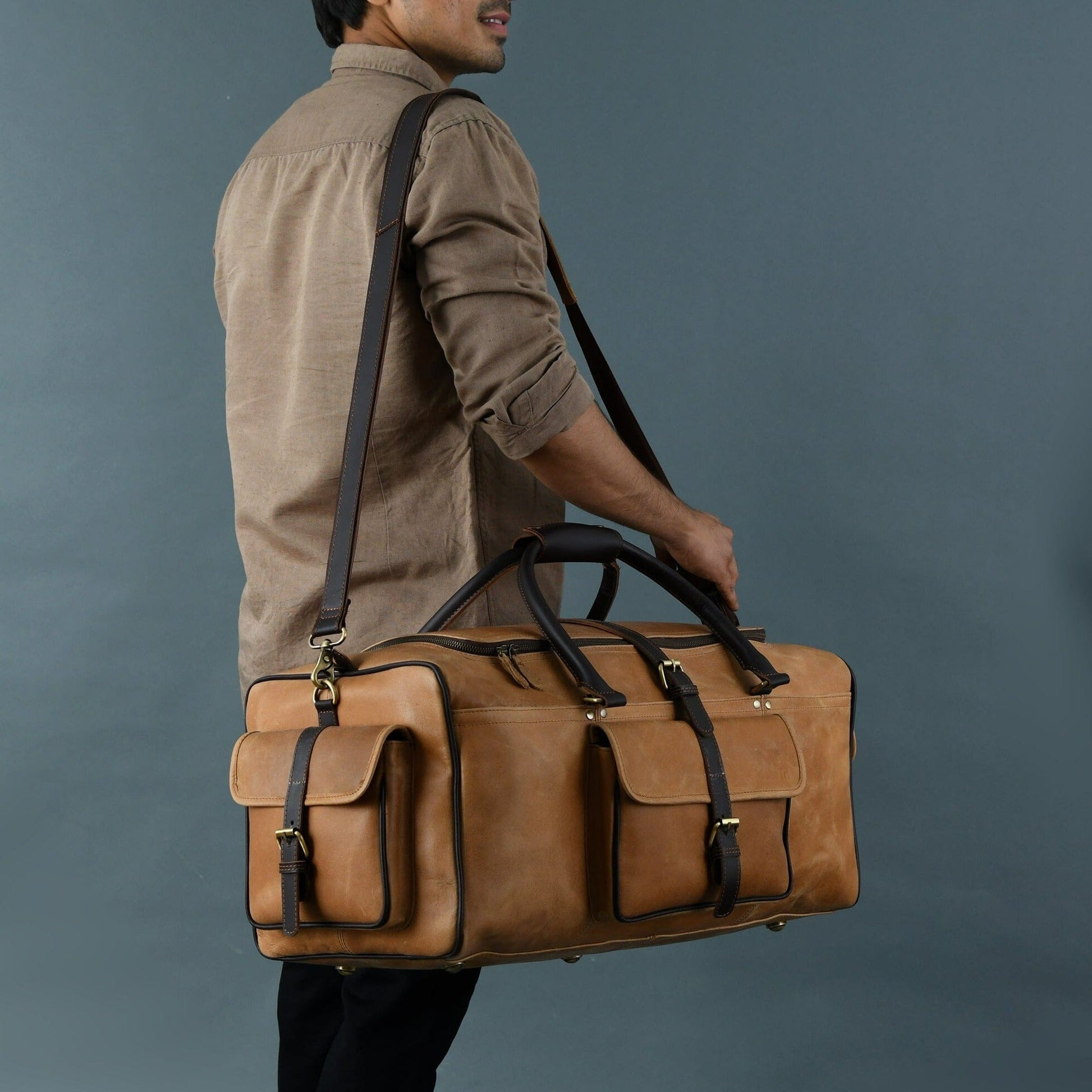 Leather Duffel Bags