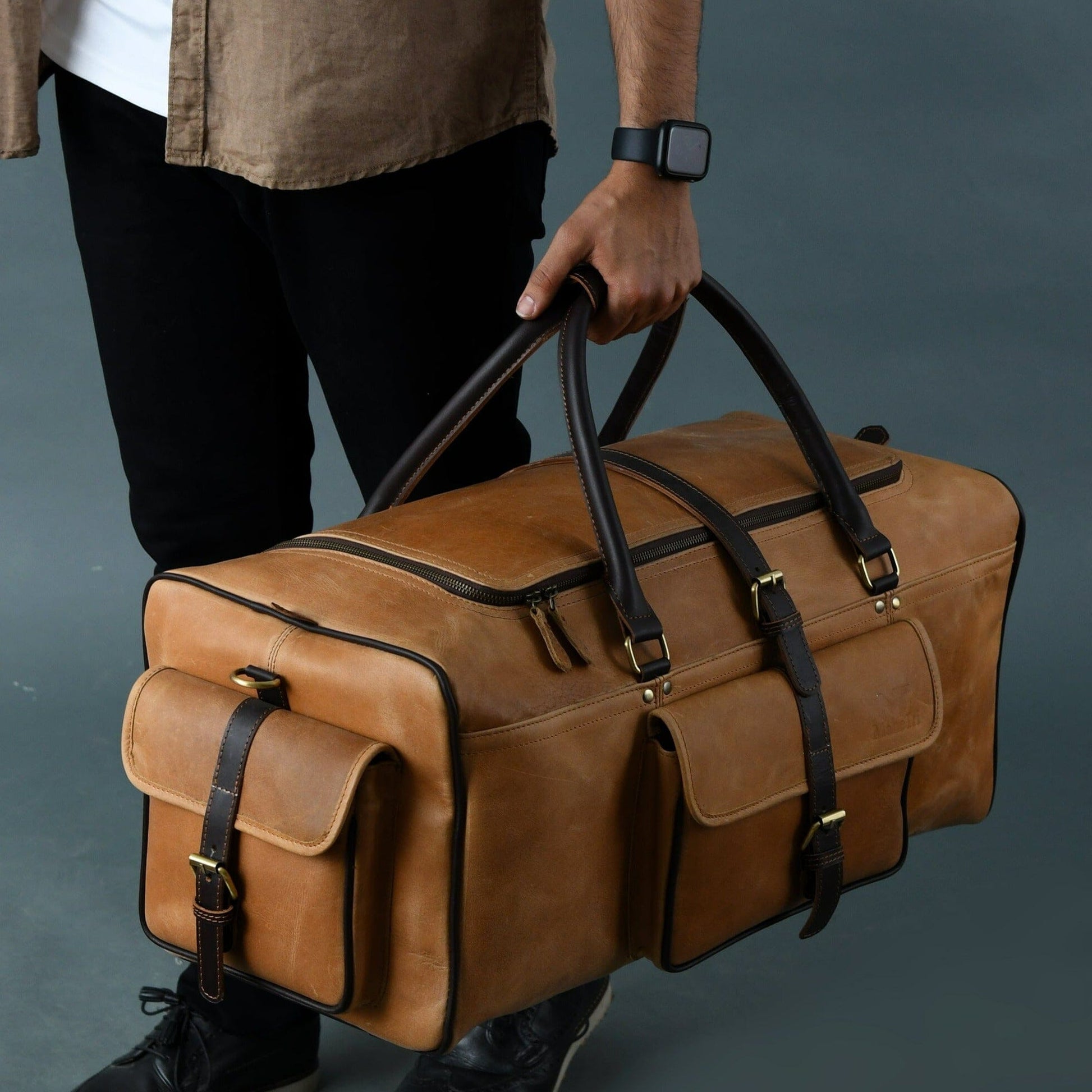 Leather Duffel Bags