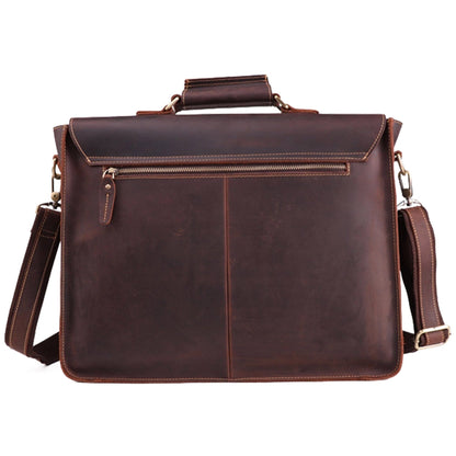 real leather laptop briefcase bag