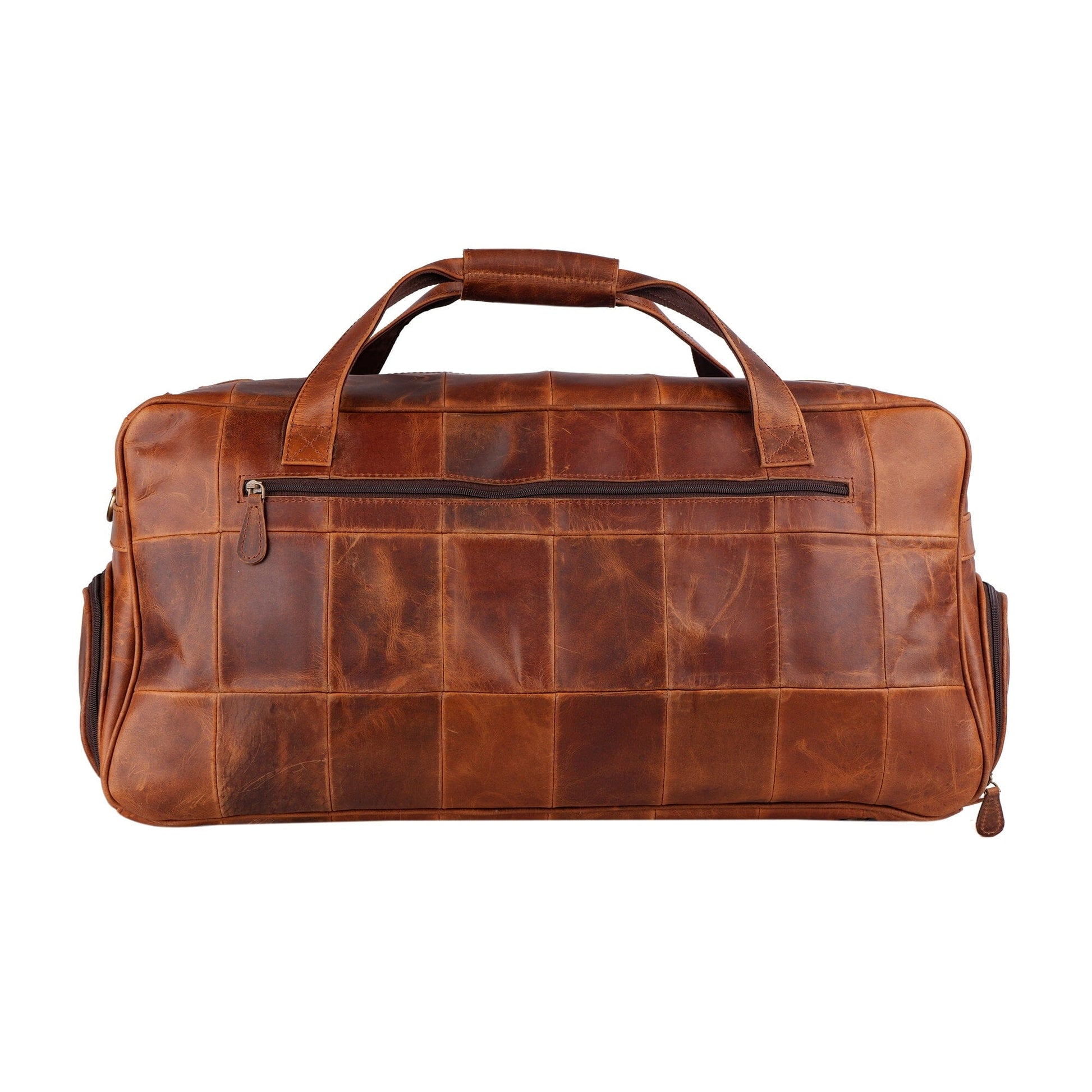 men leather duffle bag