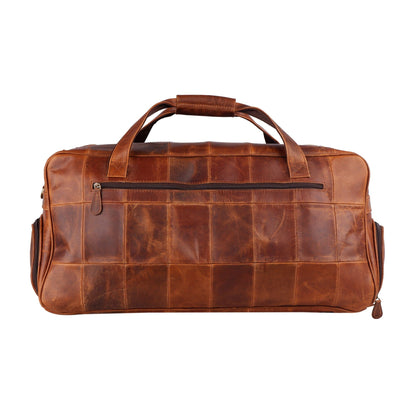 men leather duffle bag