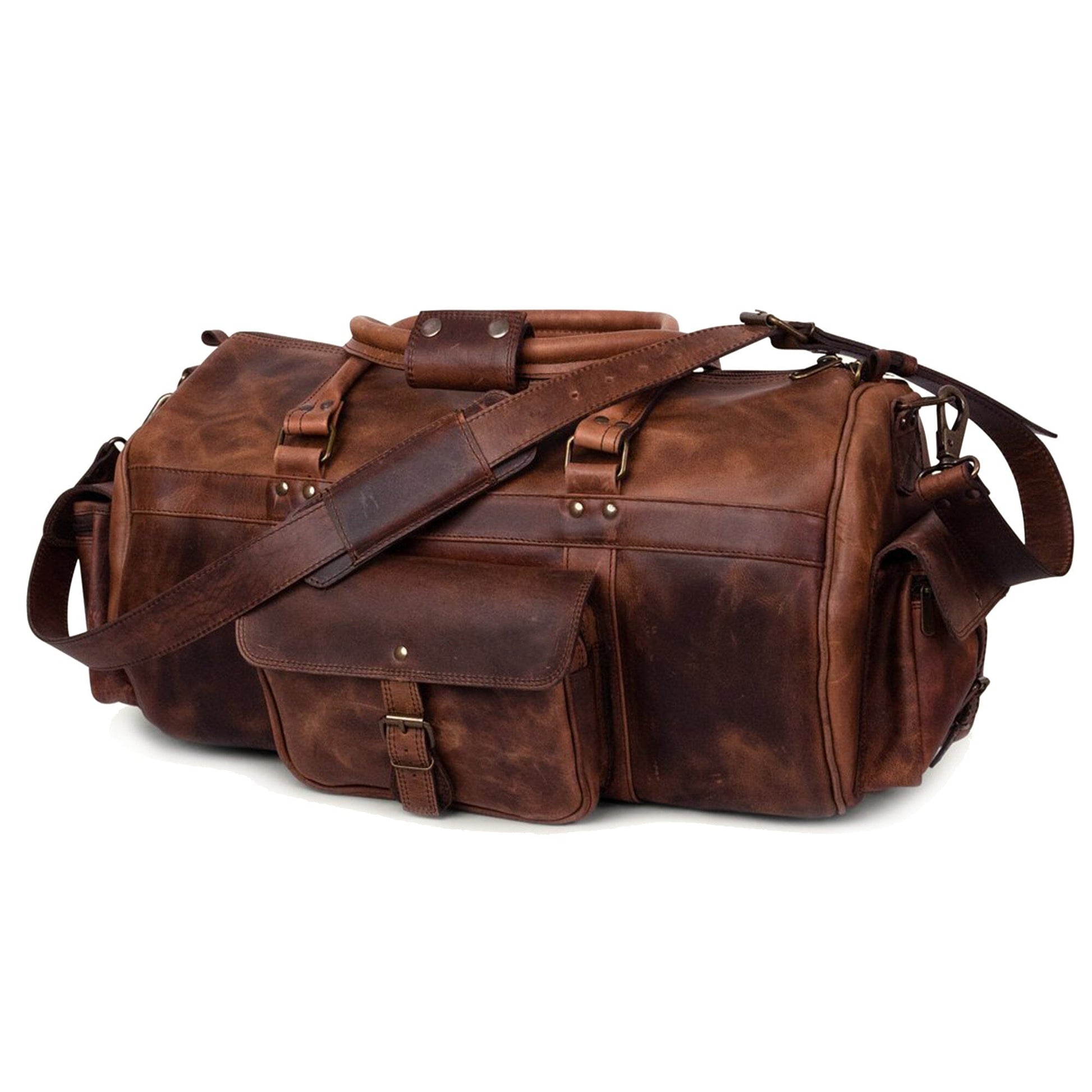 Leather Duffle Bag