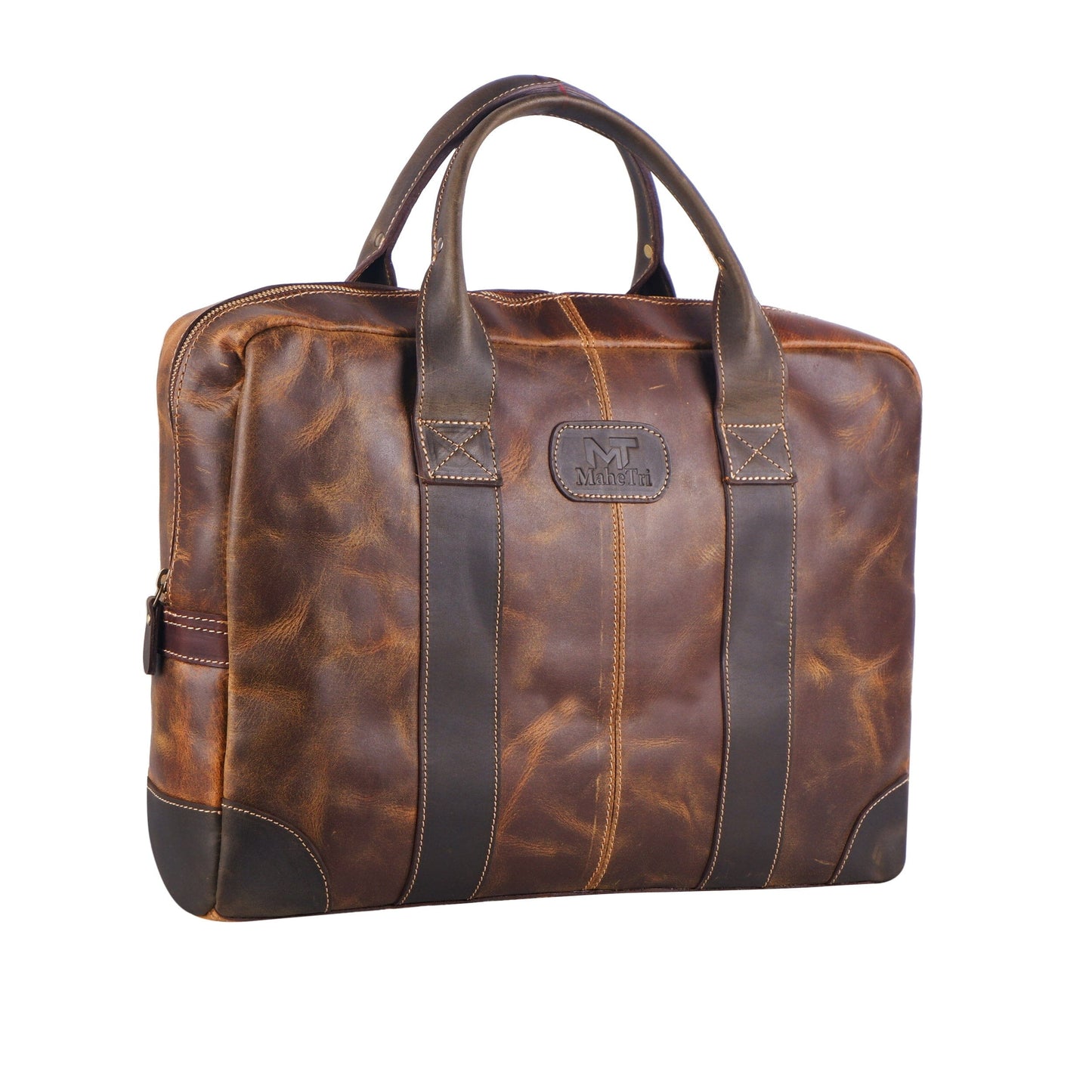 Executive Leather Laptop Briefcase