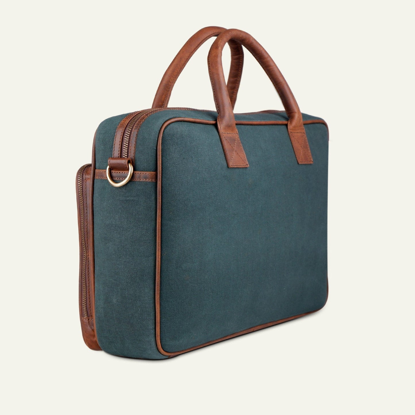 canvas leather bags