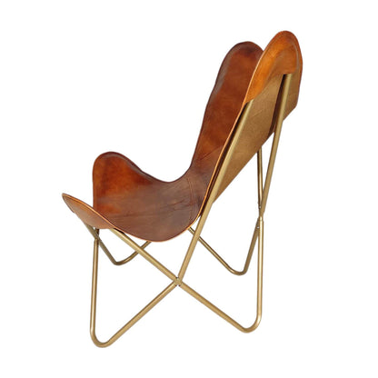 Leather Butterfly Chair