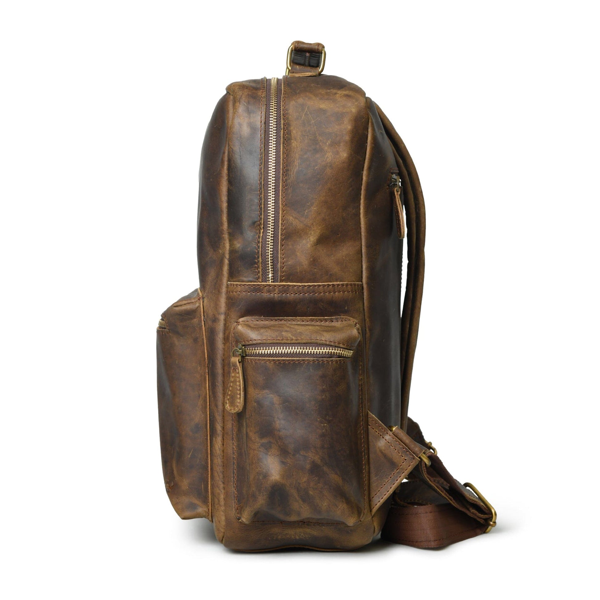 Leather Multipurpose Travel Backpack