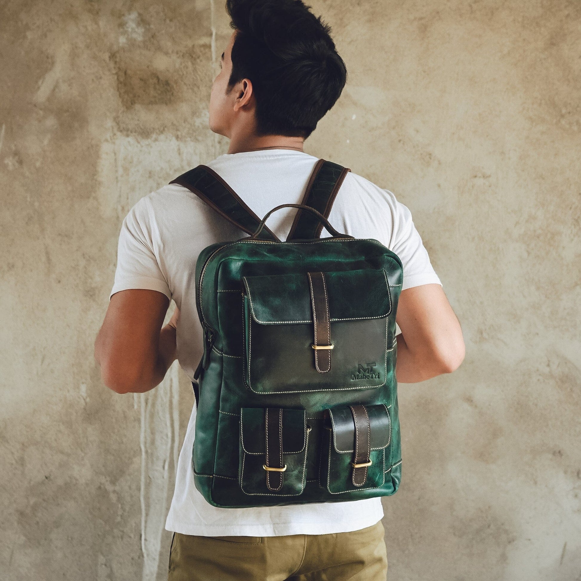 Leather Backpack