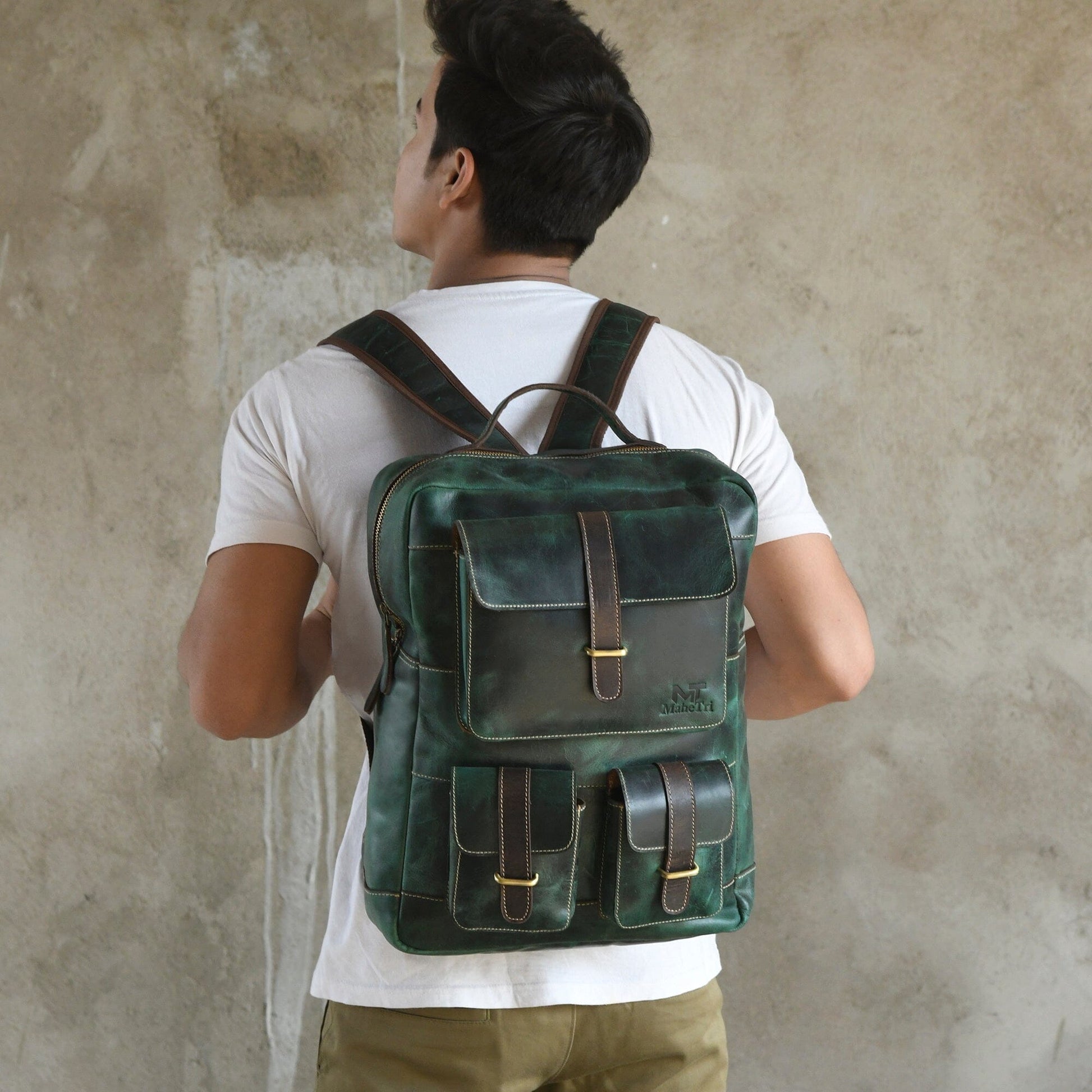 Leather Backpack