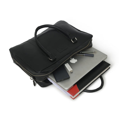  Leather Laptop Office Briefcase