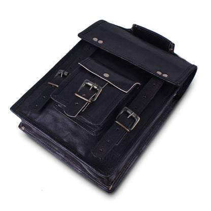 Shop Black Leather Crossbody Bag Classy Leather Bags